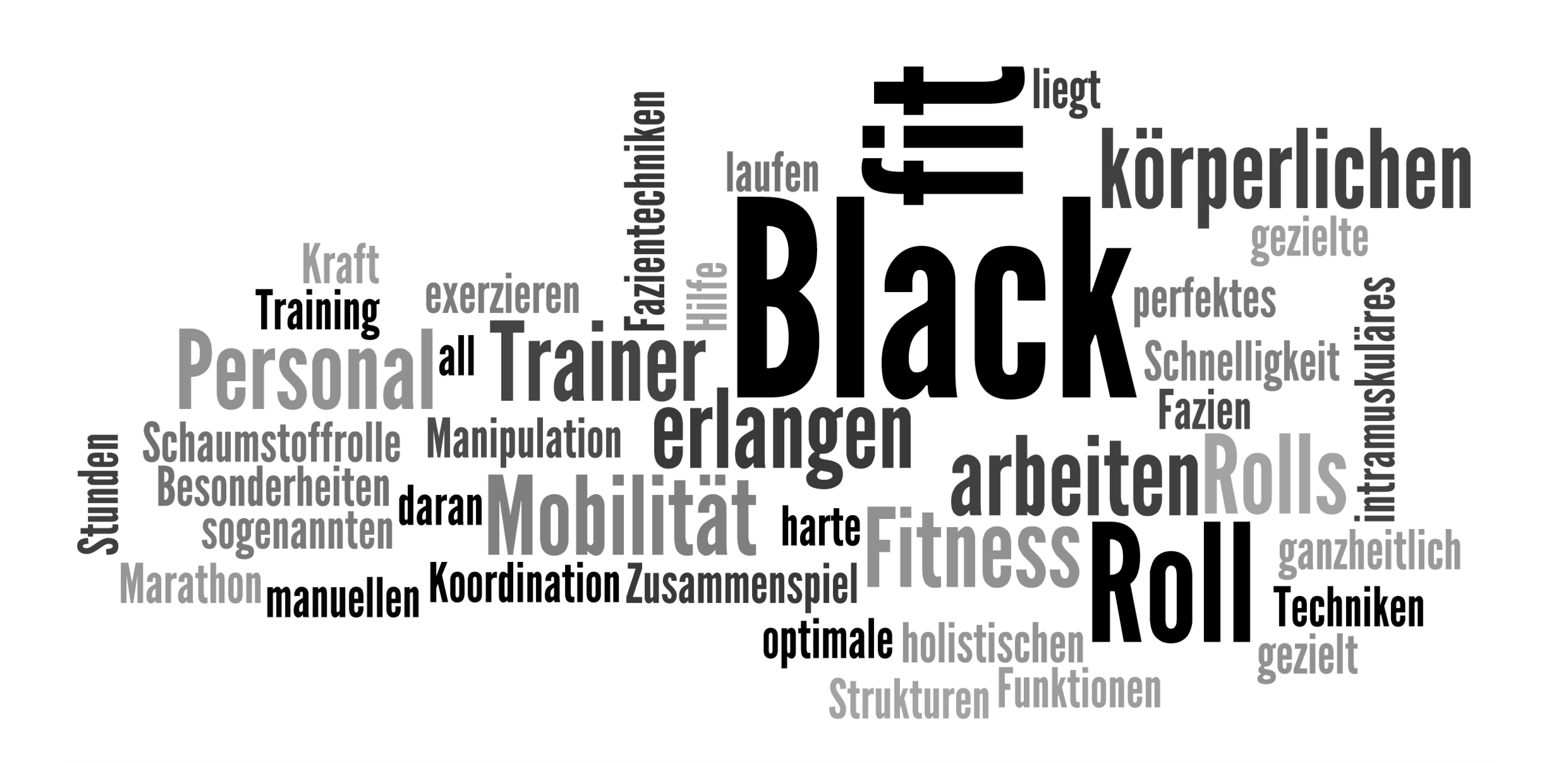 Personal Trainer Hamburg Black Roll